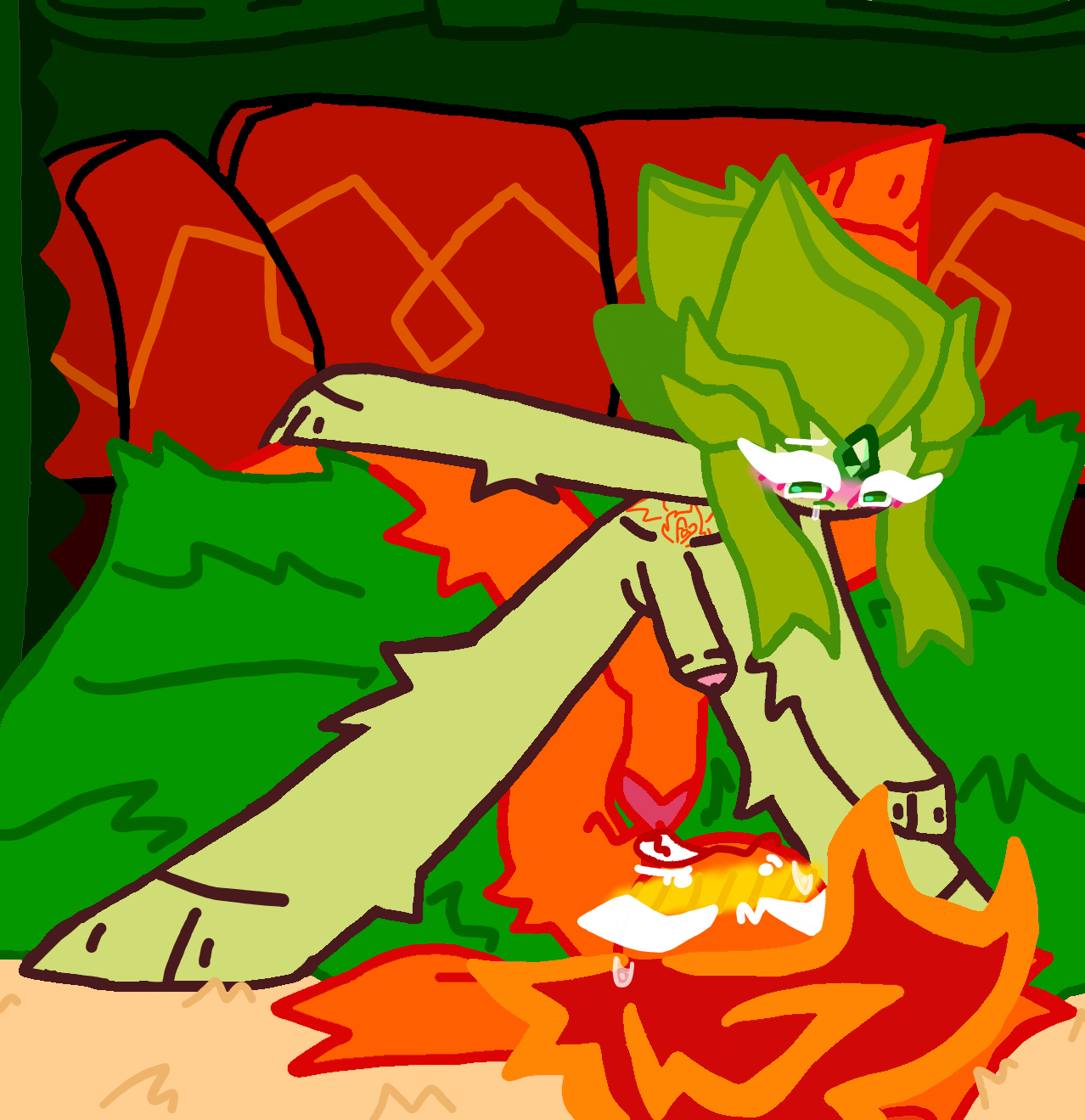 fire_spirit_cookie, wind_archer_cookie, cookie_run, cookie_run_kakao, cookie_run_kingdom