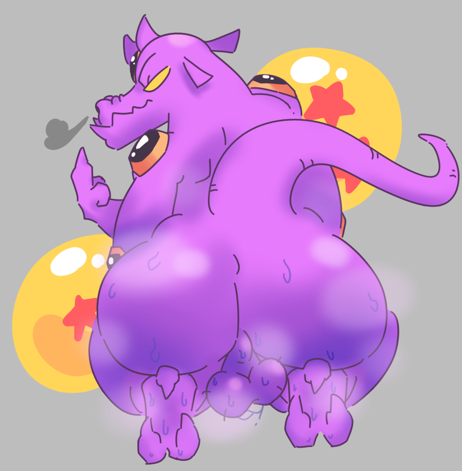 dragon_ball, mythology, poundfulpanda, 3_toes, ass