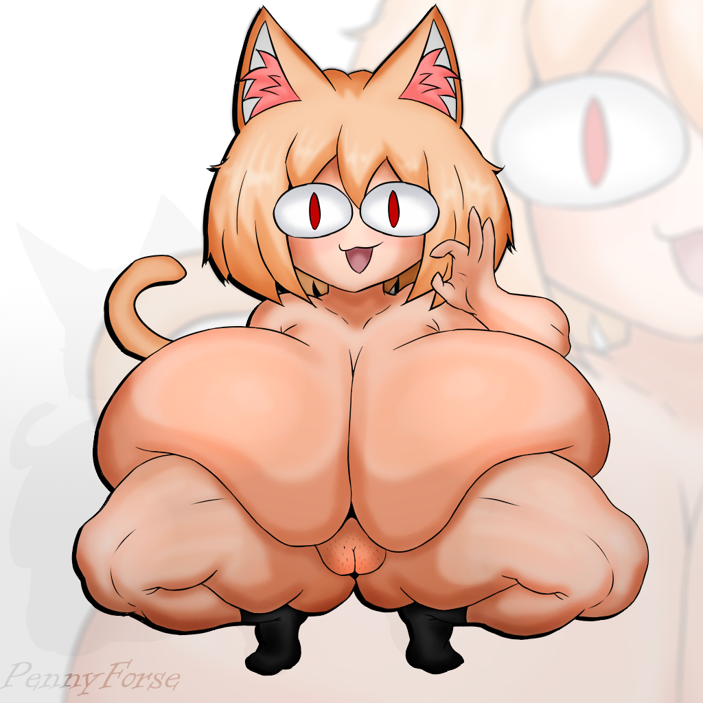 neco-arc, melty_blood, tsukihime, pennyforse, 1girls