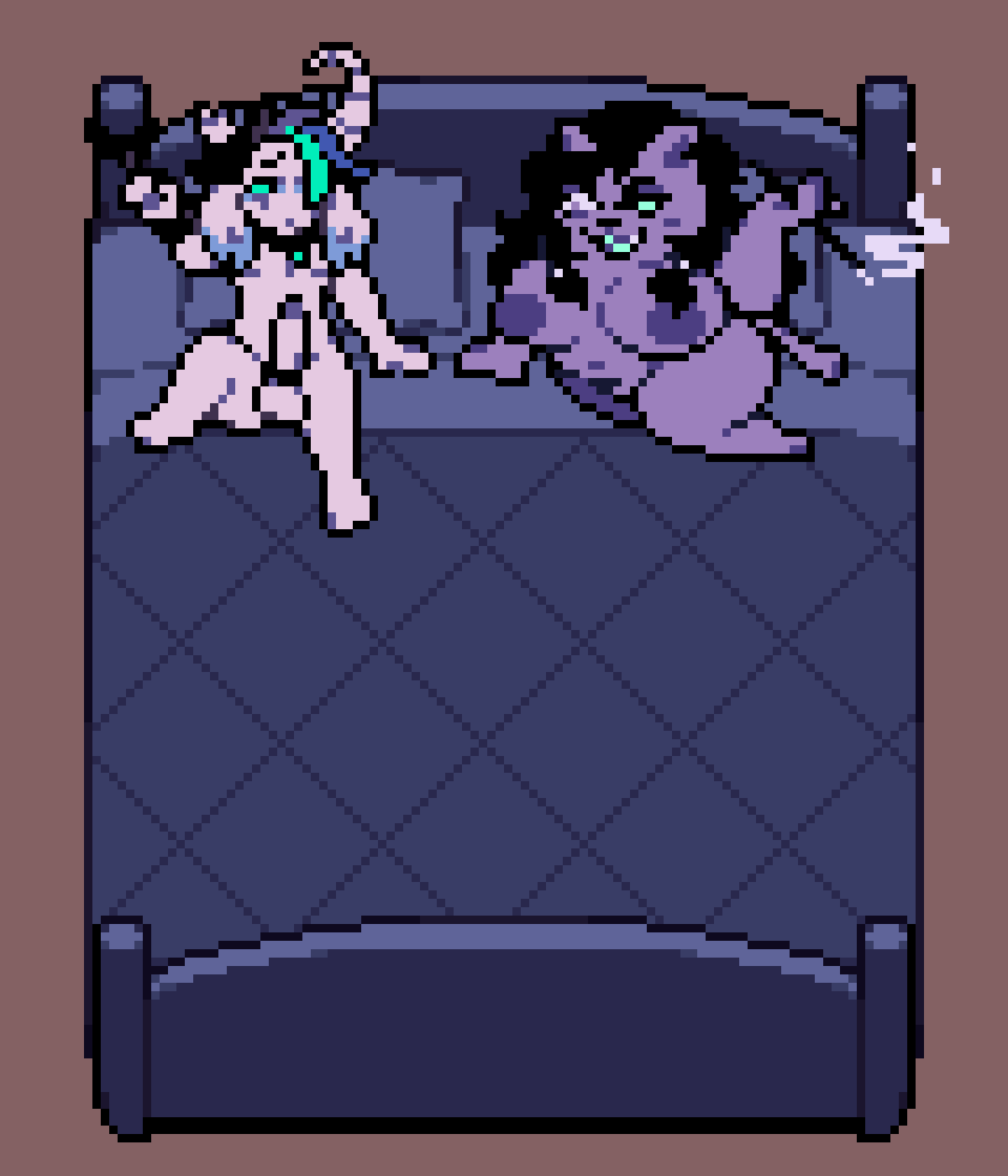 asriel_dreemurr, catty_cattenheimer, undertale, undertale_(series), moronicpixels