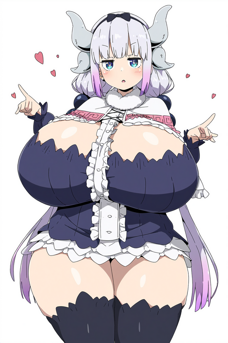 kanna_kamui, miss_kobayashi's_dragon_maid, 1girls, aged_up, solo