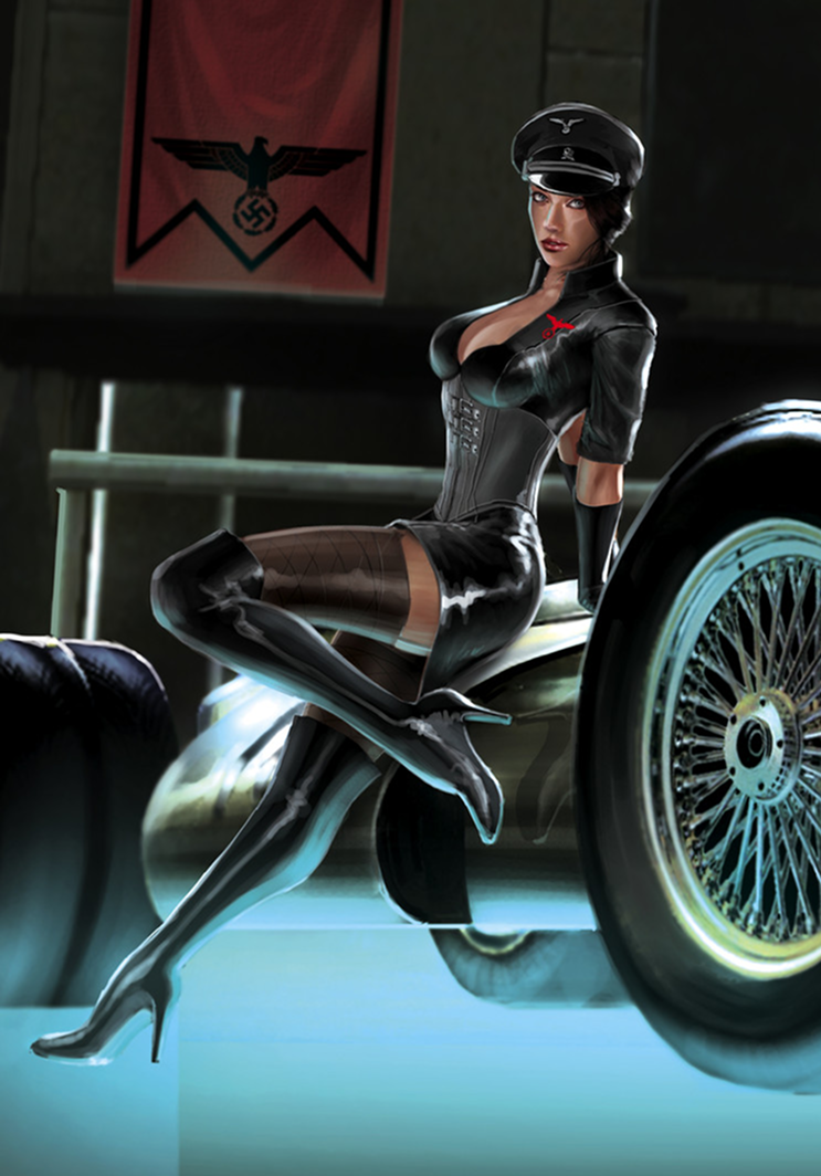fem_ss_officer, history, pandemic_studios, the_saboteur, breasts
