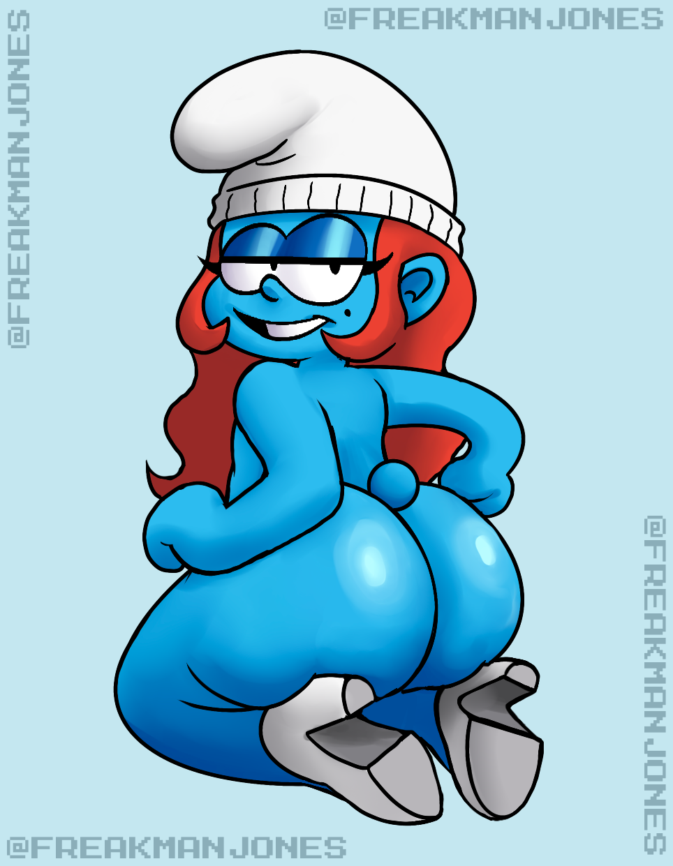 oc, original_character, twerky_smurf_(twurf), smurfs, the_smurfs