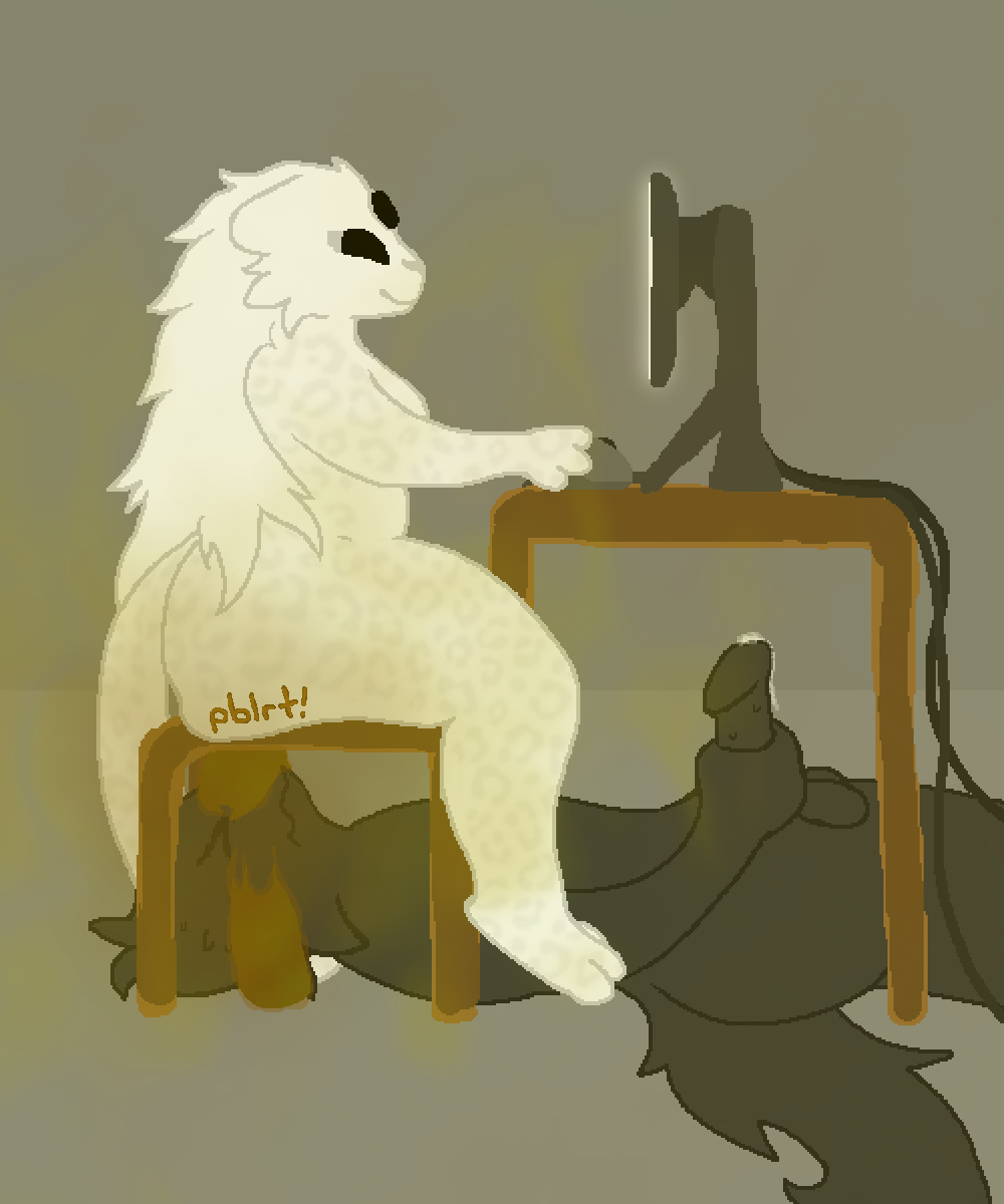 3_eyes, alien, alien_cat, anthro, balls