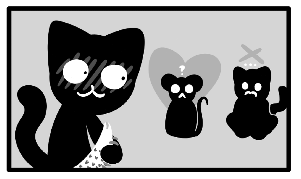 mewgenics, ambiguous_gender, animal_genitalia, blush, blush_lines