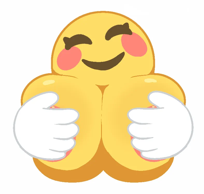 emoji_(race), xelius, 1girls, big_breasts, blush