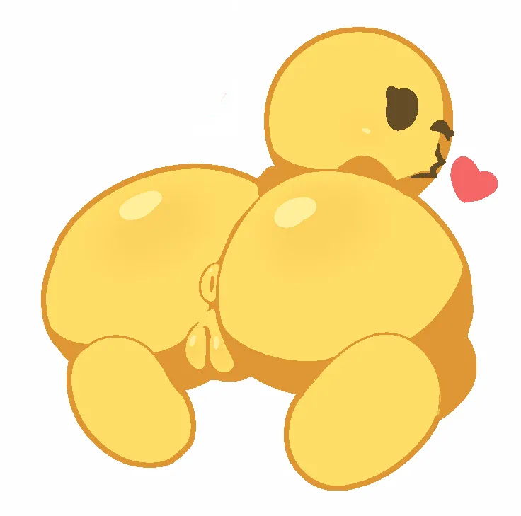 emoji_(race), xelius, ass, ass_focus, emoji