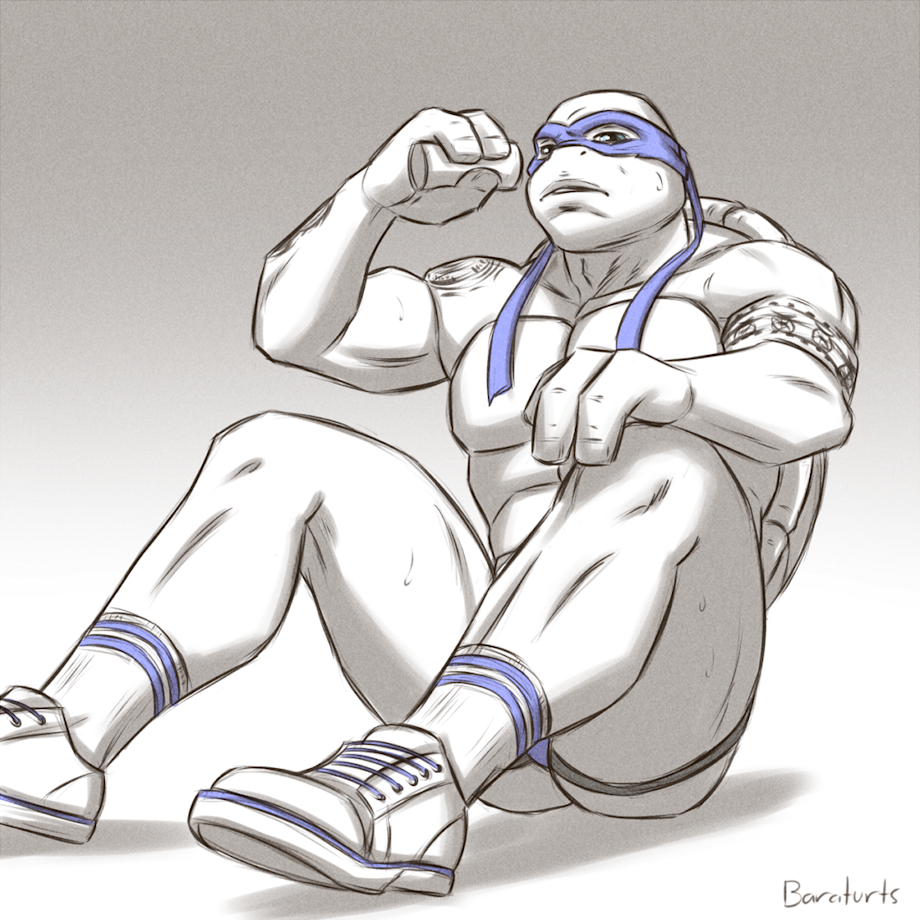 leonardo, leonardo_(tmnt), two, teenage_mutant_ninja_turtles, teenage_mutant_ninja_turtles_(2014)