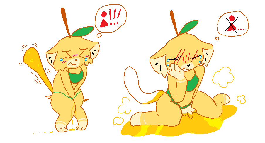 fakemon, theonetruesinner, anthro, apple_juice, blush