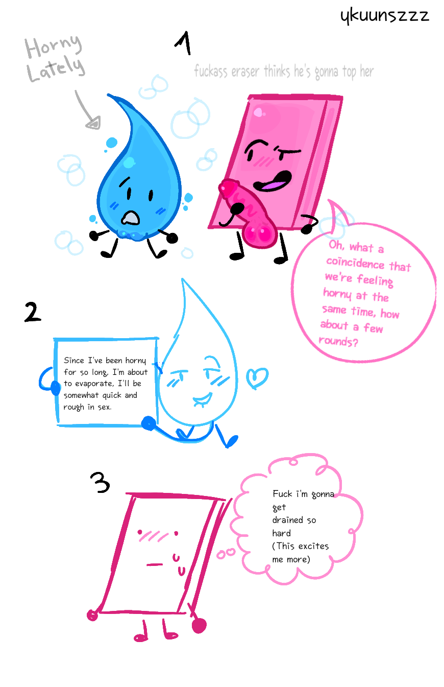 eraser_(bfdi), teardrop_(bfdi), battle_for_dream_island, bfdi, object_shows