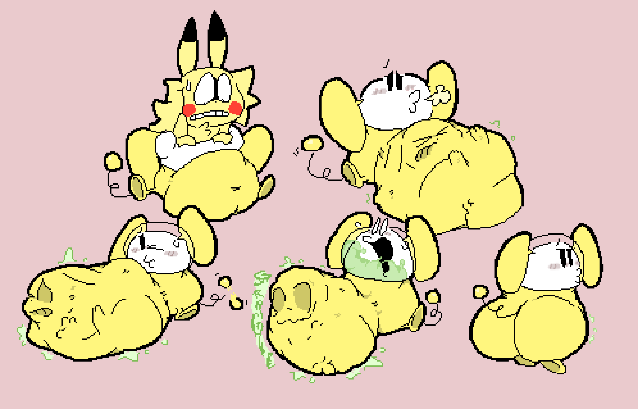 generation_1_pokemon, pikachu, pokemon_(species), chuchu_rocket, nintendo