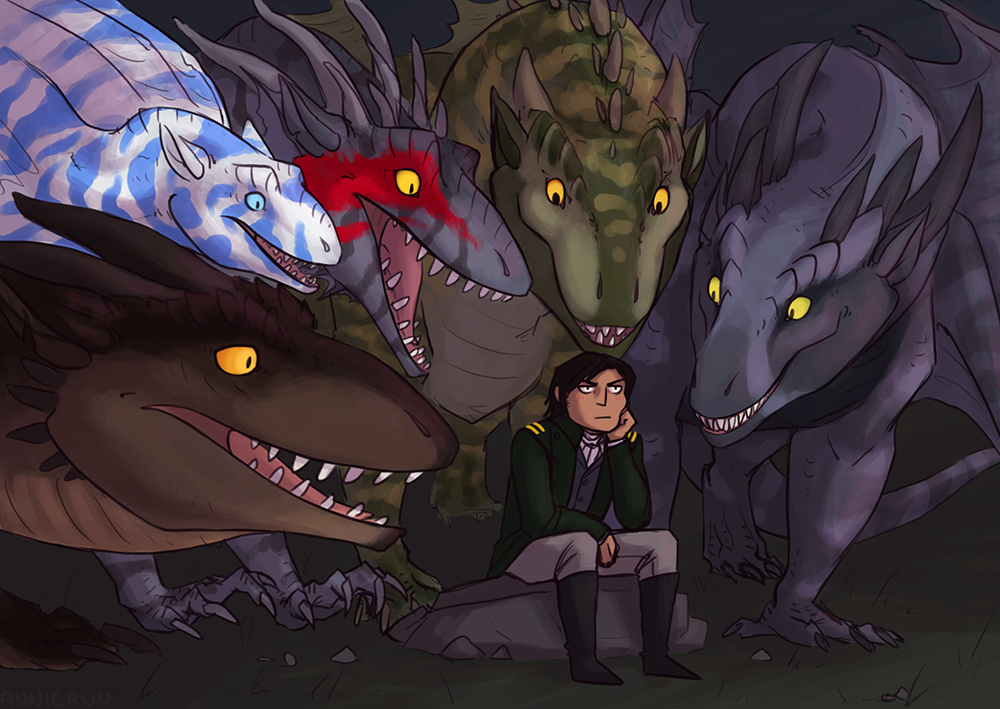 mythology, temeraire_(series), annicron, black_body, black_hair