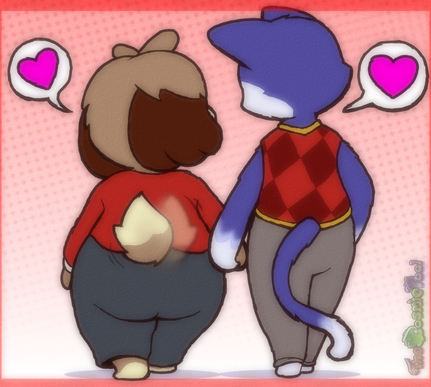 digby_(animal_crossing), rover_(animal_crossing), animal_crossing, nintendo, thecosmicfool